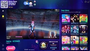 Jopping (Alternate Version) on the Just Dance Now menu (2024 update, computer)