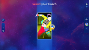 Just Dance 2024 Edition coach selection screen