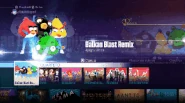 Balkan Blast Remix no menu do Just Dance 2016