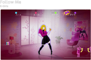 Promotional gameplay (from Just Dance Wii U’s website)[1]