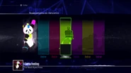 Just Dance 2017 coach selection screen