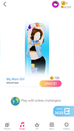 Just Dance Now coach selection screen (2020 update, phone)