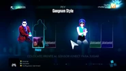 Just Dance 2015 coach selection screen (camera)