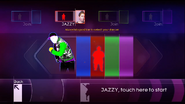 Just Dance 4 coach selection screen (Classic, Xbox 360)
