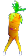 Swaggy Carrot from the Just Dance gamemode album coach on Just Dance 2017