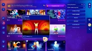 Le Freak on the Just Dance 2025 Edition menu