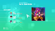 Just Dance 2020 routine selection screen