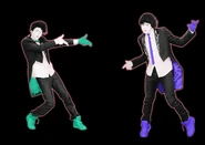 Promotional coaches (Zack and Harper)