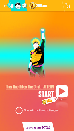 Another One Bites the Dust (Stunt Version), Just Dance Wiki