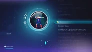 E.T. on the Just Dance 3 menu (Xbox 360)