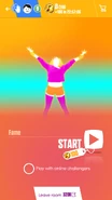 Just Dance Now coach selection screen (2017 update, phone)
