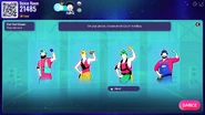 Just Dance Now coach selection screen (2024 update, computer)