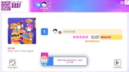 Just Dance Now scoring screen (2020 update)
