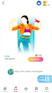 Just Dance Now coach selection screen (2020 update, phone)