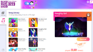 Naughty Girl on the Just Dance Now menu (2020 update, computer)