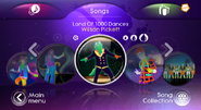 Athousanddances jd3 menu wii.png (286 KB) Land Of 1000 Dances on the Just Dance 3 menu (Wii/PS3)