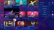 Beauty And A Beat on the Just Dance 2024 Edition menu