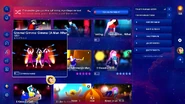 Gimme! Gimme! Gimme! (A Man After Midnight)/On-Stage Mode on the Just Dance 2024 Edition menu