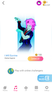 Just Dance Now coach selection screen (2020 update, phone)