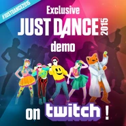 Promotional image for demo gameplay on Twitch