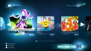Problem on the Just Dance 2015 menu
