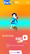 Just Dance Now coach selection screen (2017 update, phone)