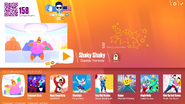 Shaky Shaky on the Just Dance Now menu