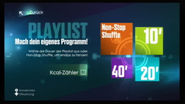 Non-Stop Shuffle on the Just Dance 2015 menu