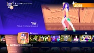 Fun on the Just Dance 2018 menu