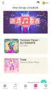 Just Dance Now release newsfeed (along with Tusa)