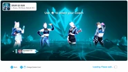 Just Dance 2021 coach selection screen (controller)
