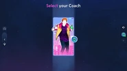 Just Dance 2023 Edition coach selection screen