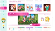 Love Is All on the Just Dance 2020 menu