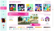 Cake By The Ocean (Earphones Version) on the Just Dance 2020 menu