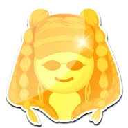 P1’s golden avatar