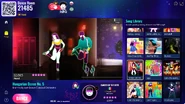 Hungarian Dance No. 5 on the Just Dance Now menu (2024 update, computer)