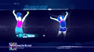 Just Dance 2017 coach selection screen