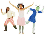 The left backup dancer of A Pirate You Shall Be, Hickory Dickory Dock, and P1 of Interstellar Simon on the startup screen