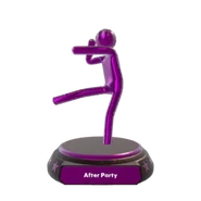 Trophy unlocked from getting Megastar on the routine on Just Dance VR