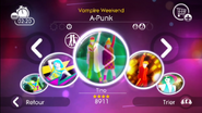 A-Punk on the Just Dance 2 menu