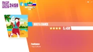 Just Dance Now scoring screen (2017 update)
