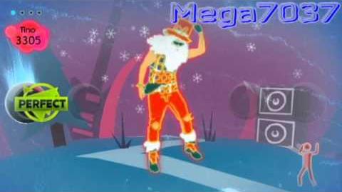 Just Dance 2 Santa Clones-Crazy Christmas (DLC) Wii HD