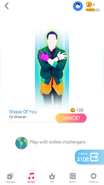 Just Dance Now coach selection screen (updated, phone)