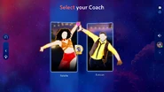 Just Dance 2024 Edition coach selection screen (updated)