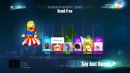 Breakfreedlc jd2015 coachmenu xboxone.png (600 KB) Just Dance 2015 coach selection screen (camera)