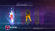 Tela de seleção de treinador do Just Dance 2016
