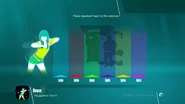 Just Dance 2018 coach selection screen