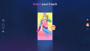 Just Dance 2023 Edition coach selection screen