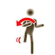 Pictogram error (it is more zoomed in than the others and the end of the arrow is uneven)