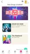 Just Dance Now release newsfeed (along with The Weekend)